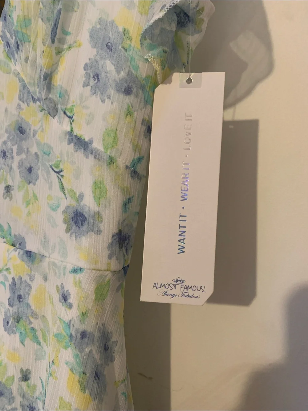 Ruffle Floral Maxi Dress - Picture 2 of 6